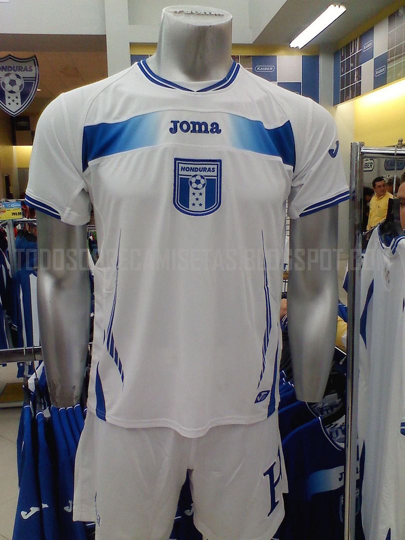 Nuevas Camisetas Mundialistas de Honduras, de Joma (10/12) Todo Sobre